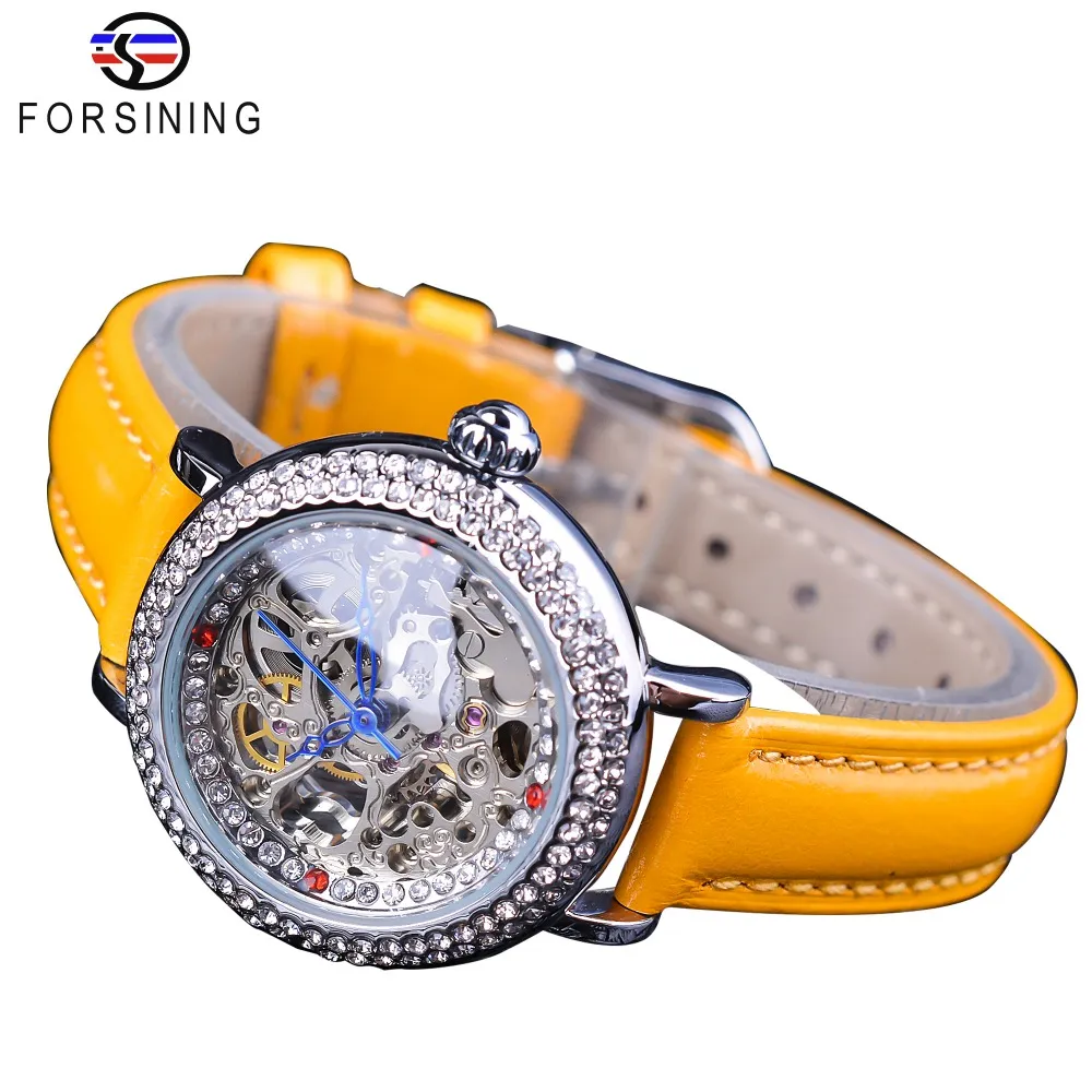Vincitore Forsining 514 orologio da polso automatico a carica automatica impermeabile da 3ATM orologio da polso da uomo di lusso da esterno orologio da Reloj meccanico