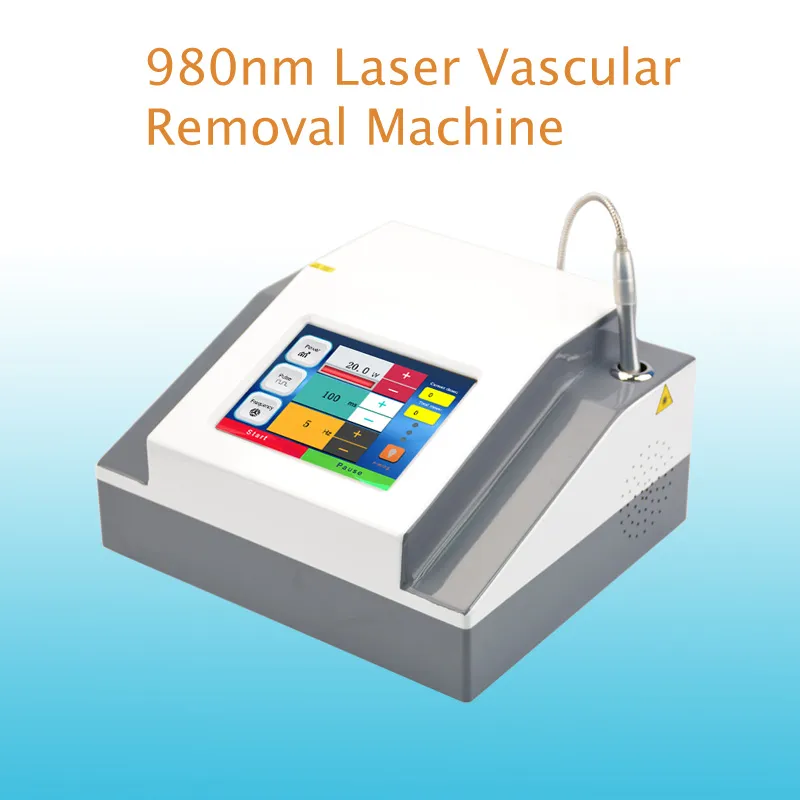 tratamento a laser remoção vascular veias da aranha máquina de remoção 980nm diodo laser para aranha veias DHL Expedição Gratuita