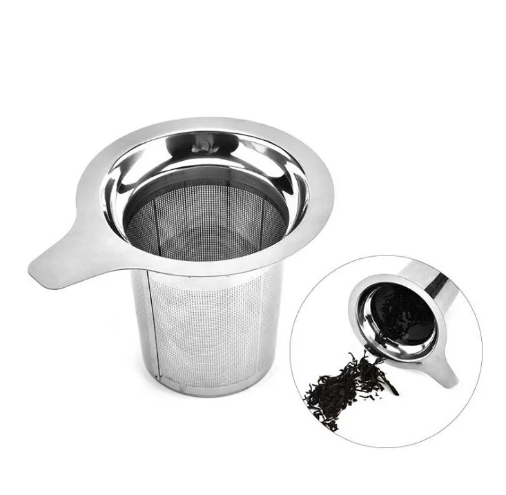 Nouvelle arrivée en acier inoxydable maille infuseur à thé passoire réutilisable filtre à feuilles de thé en vrac SN1783