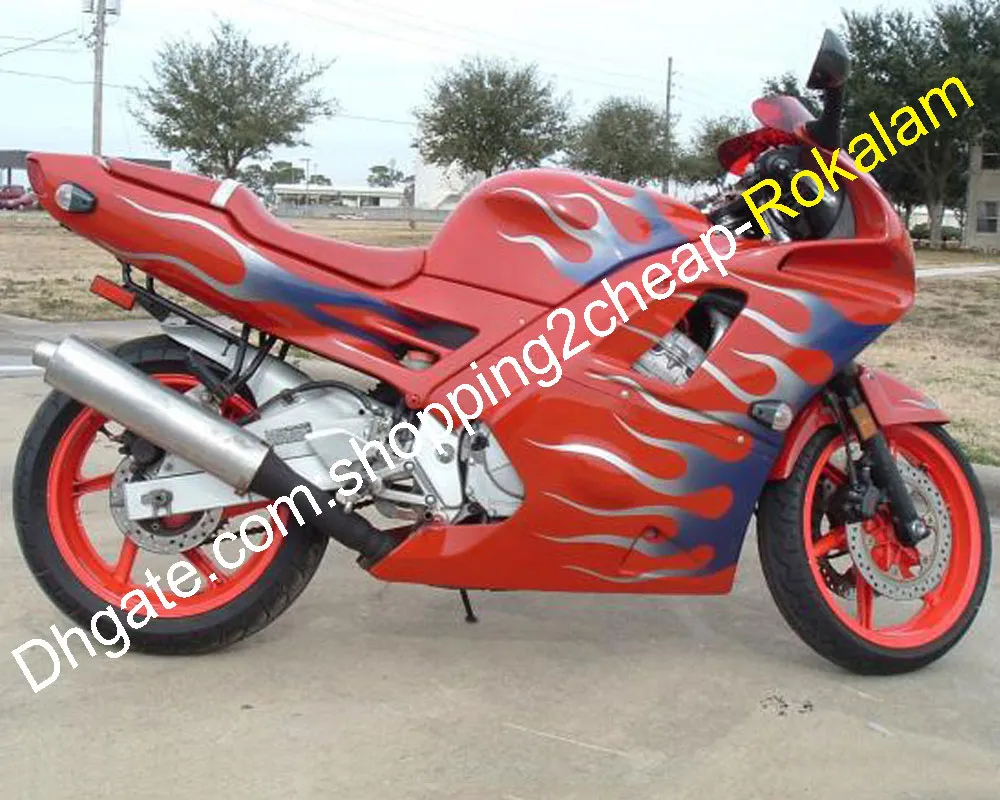 Kit carenatura F2 600F per Honda CBR600 CBR600F2 CBR 600F2 Moto Shell CBR-600 1991 1992 1993 1994 Set completo carenatura rossa