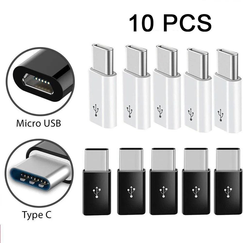 Micro To USB C Adapter Mobile Phone Adapter Micro Usb Connector for Huawei Xiaomi Samsung Galaxy A7 Adapter USB Type C