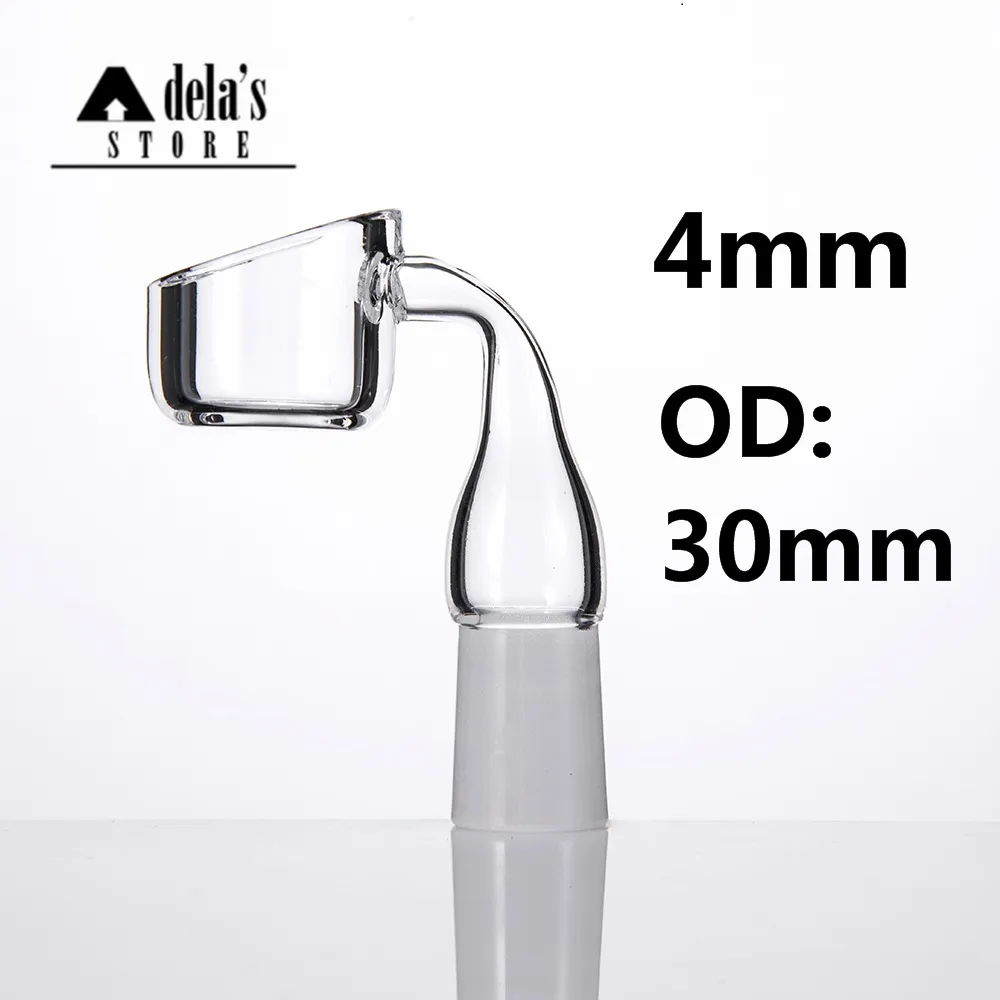 4mm Dikke Quartz Banger Nail Od: 29.5mm Big Bowl XXL Kom 10mm 14mm 18mm Vrouw Mannelijke Joint verkoopt ook Carb Cap 399