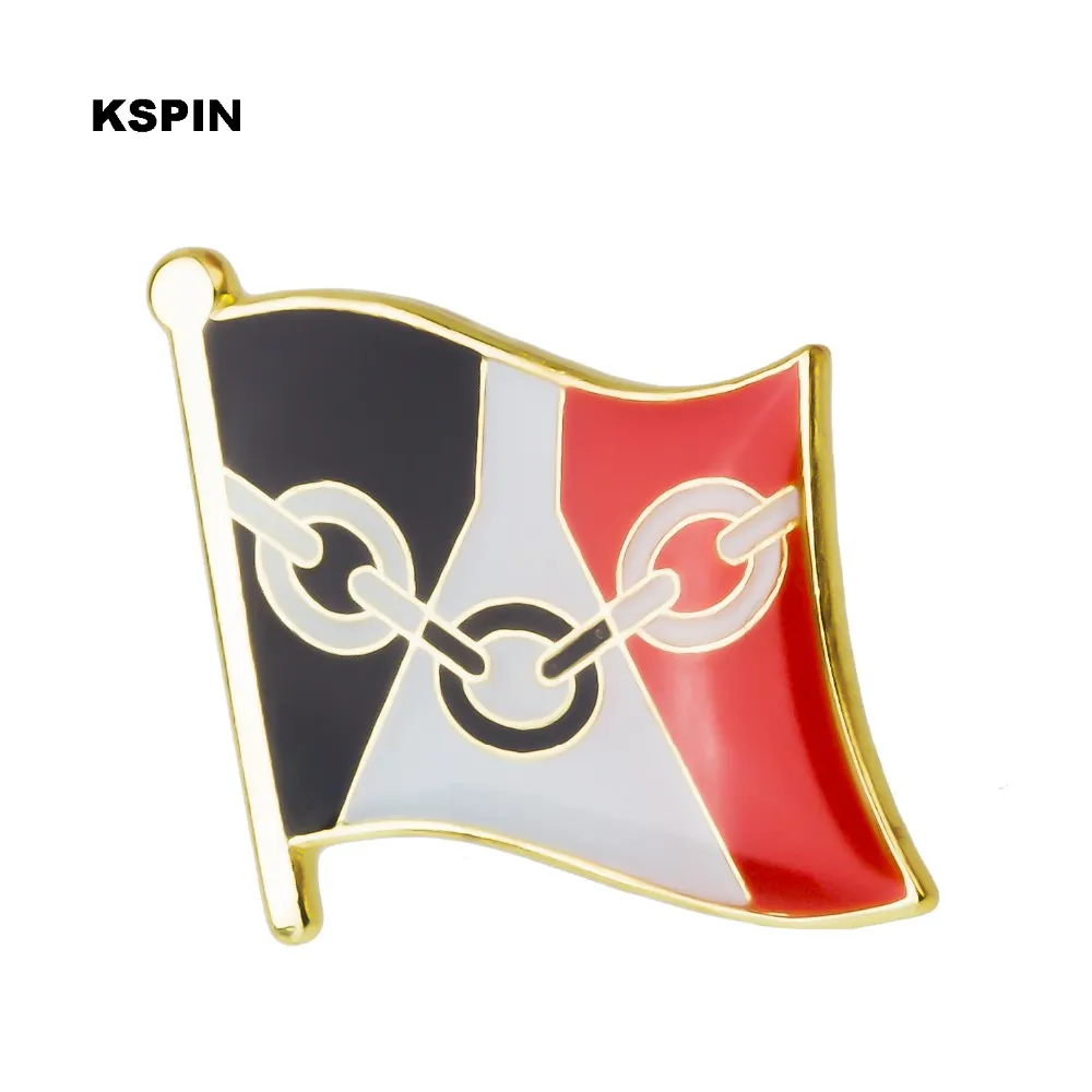 Black Country Flag Badges Flag Badge Flag Lapal Pin On Backpack Pins
