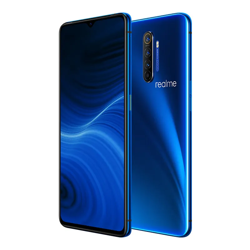 Teléfono celular original Realme X2 Pro 4G LTE 12GB RAM 256GB ROM Snapdragon 855 Plus Octa Core 64MP NFC 4000mAh Android 6.5 "Pantalla completa Identificación de huellas dactilares Cara Teléfono móvil inteligente