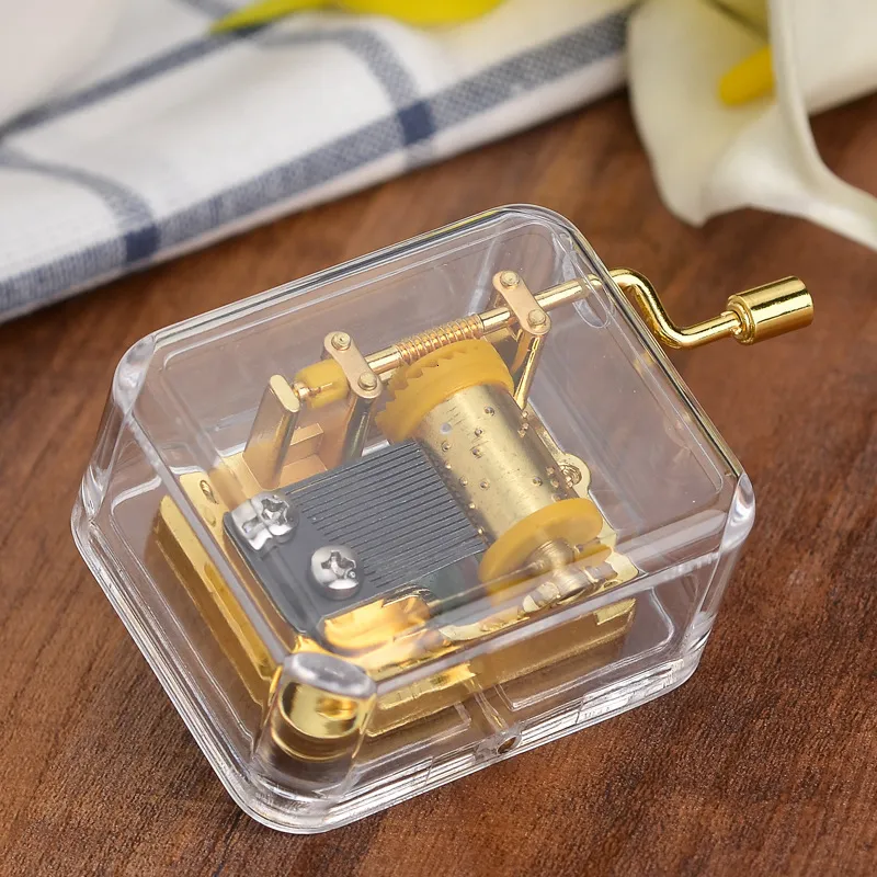 Second Gram Force Hand Music Box The Music Box Kindergarten Diy Toys Originality Gift Marry Gift