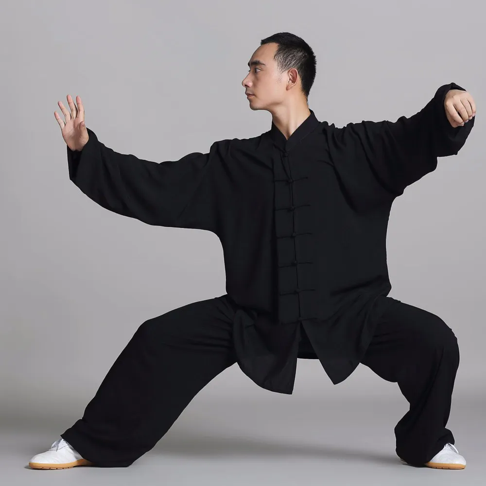 Unisex cotton+jedwabny wushu walka tradycyjna chińska odzież kungfu mundury kombinezonu tai chi