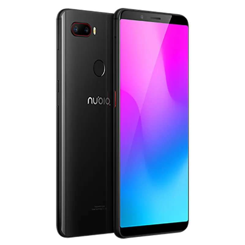 Orijinal Nubia Z18 Mini 4G LTE Cep Telefonu 6GB RAM 64GB 128GB ROM Snapdragon 660 Octa Çekirdek Android 5.7" FHD 24.0MP Face ID Akıllı Cep Telefonu