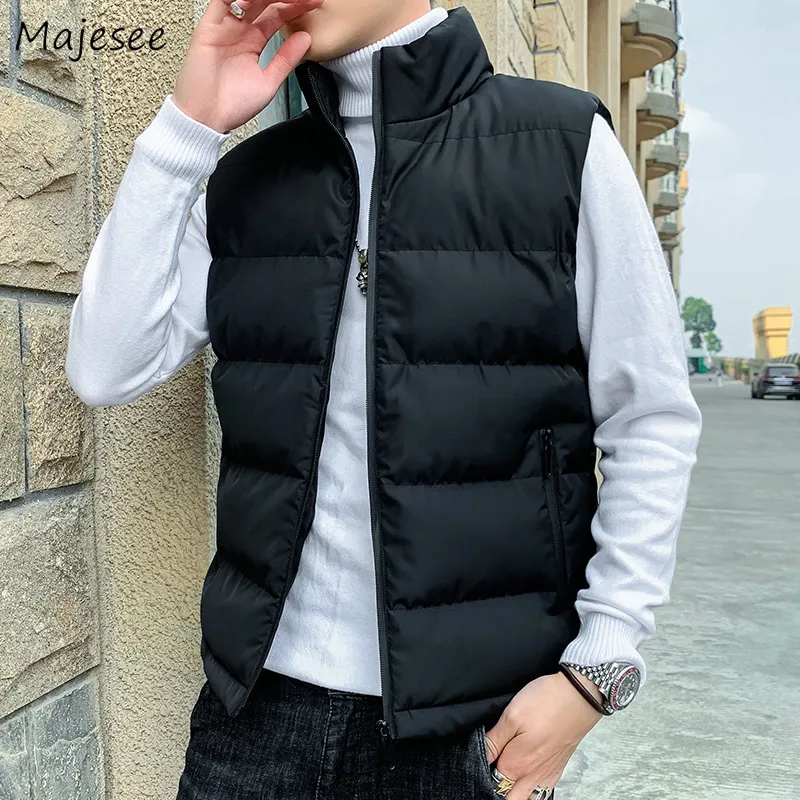 Chalecos Para Hombres Hombres Más Talla Más Grueso Sin Mangas 5xl Sólido  Todo Coincidencia Harajuku Estilo Coreano Para Hombre Chaleco De Invierno  Ropa De Invierno Chalecos Casual Chic De 32,04 €