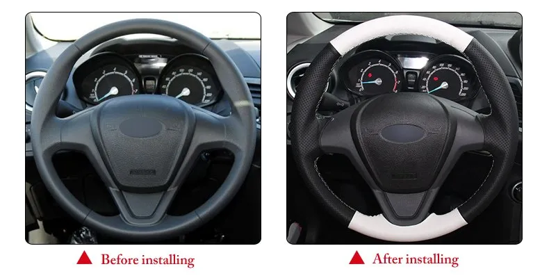 for Ford Fiesta steering wheel covers