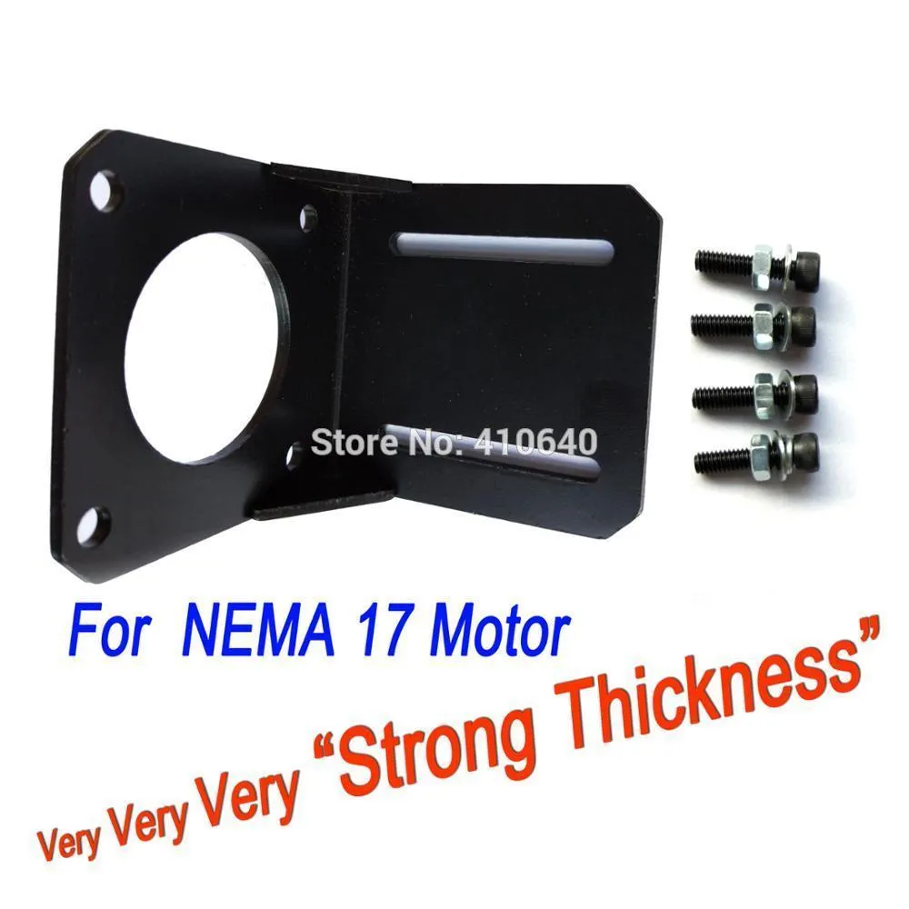 سميكة وقوية! قوس لـ NEMA 17 Stepper Motor Bolts for Free Universal Application Bracket for Step Motor Mount of Stepper