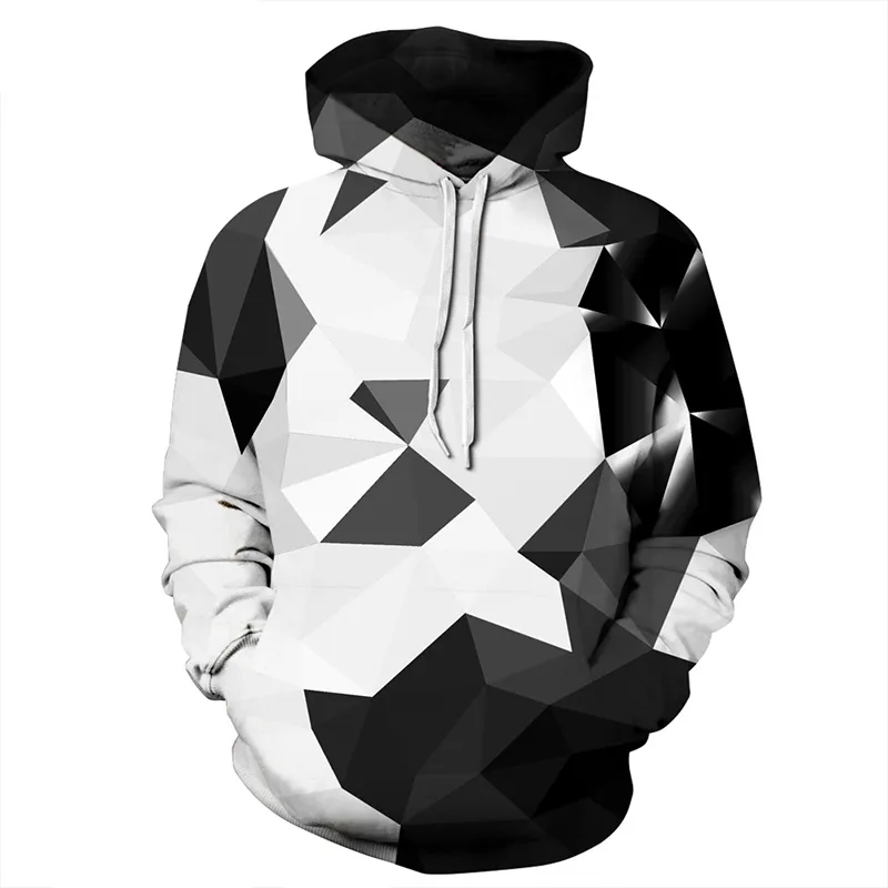 Moda Męskie Projektant Bluzy Argyle Kolor Bloki Zimowe Płaszcze Oddychające Bluza z kapturem Plus Rozmiar Projektant Hoodie Dres Streetwear