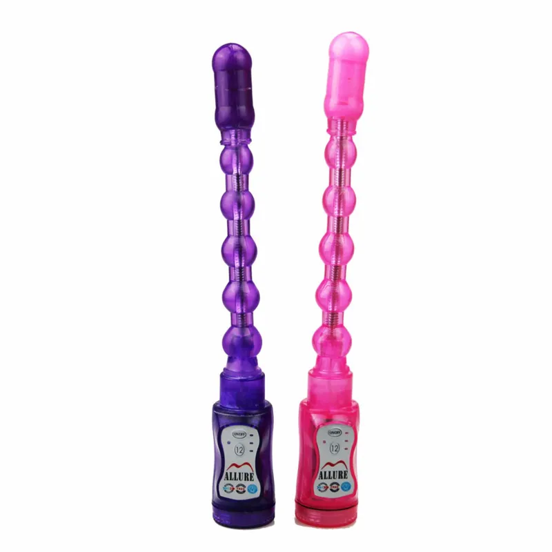 Beads Vibrator Lady NightLife Jelly Anal Butt Plug... From Sellerluky,  $6.33