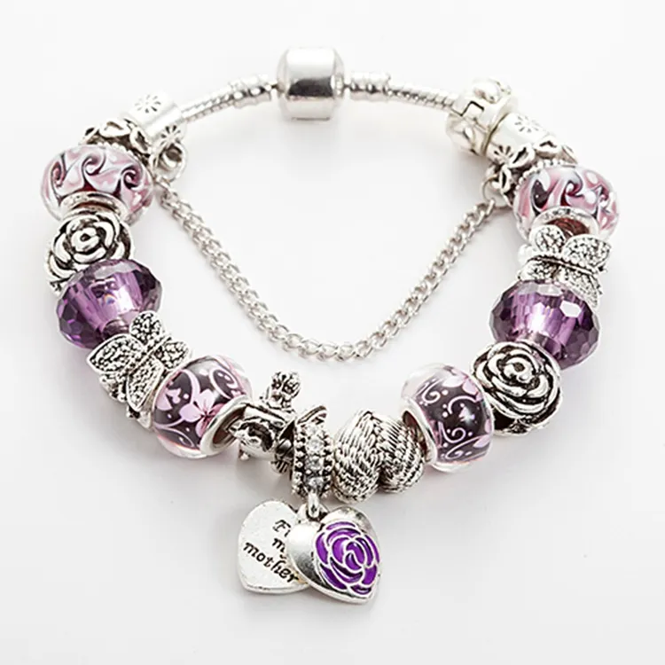purple bracelet pandora