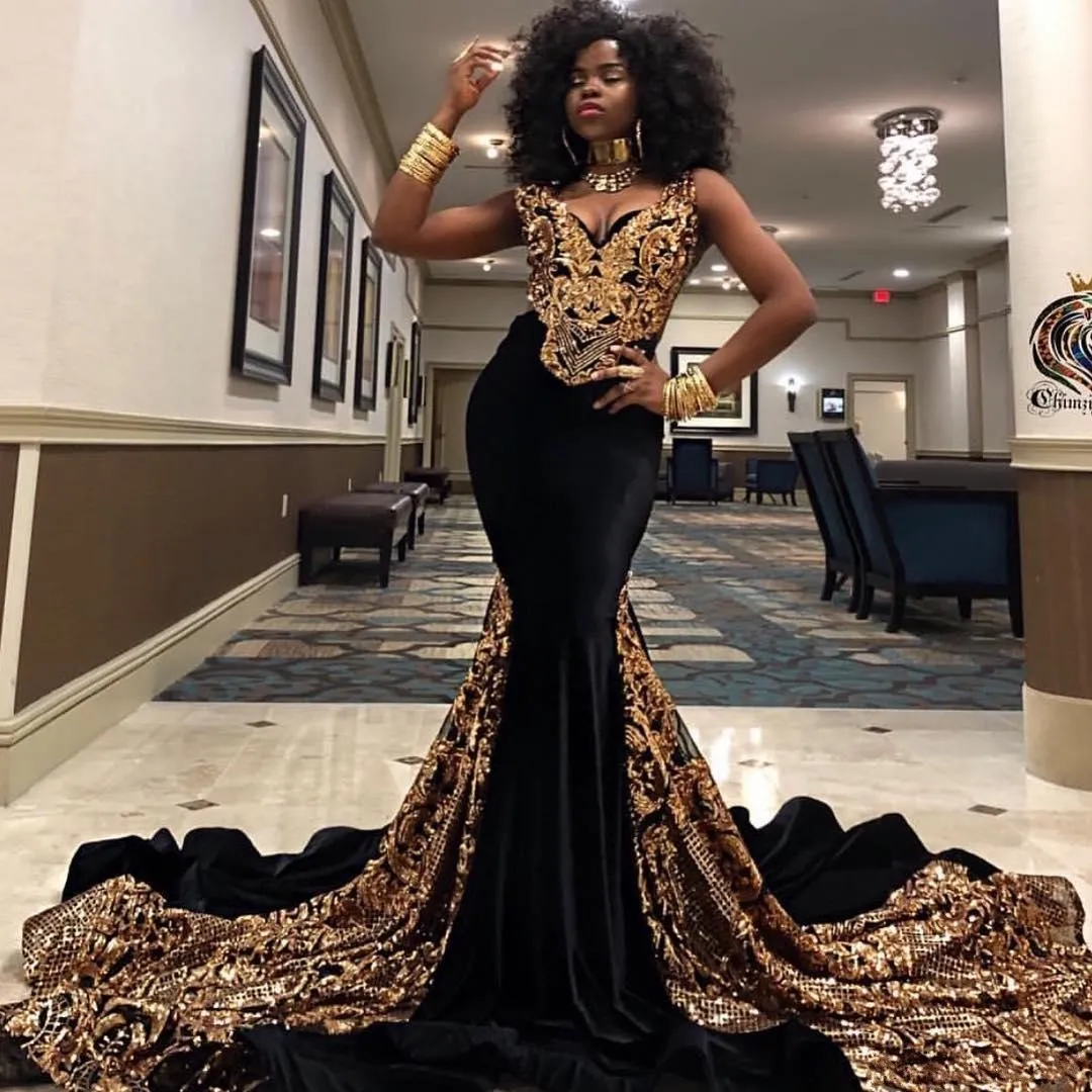 Gold Satin Mermaid Gold Evening Gowns With Beaded High Split For Women 2021  Prom Party Gown, Long Wrap Formal Robe De Soiree From Nanna11, $110.35 |  DHgate.Com