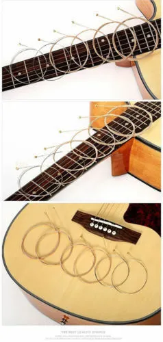 DHgate Elixir Nanoweb Extra Light Acoustic Strings 10 47 6 Pack Coated for Long Life Musical Instruments
