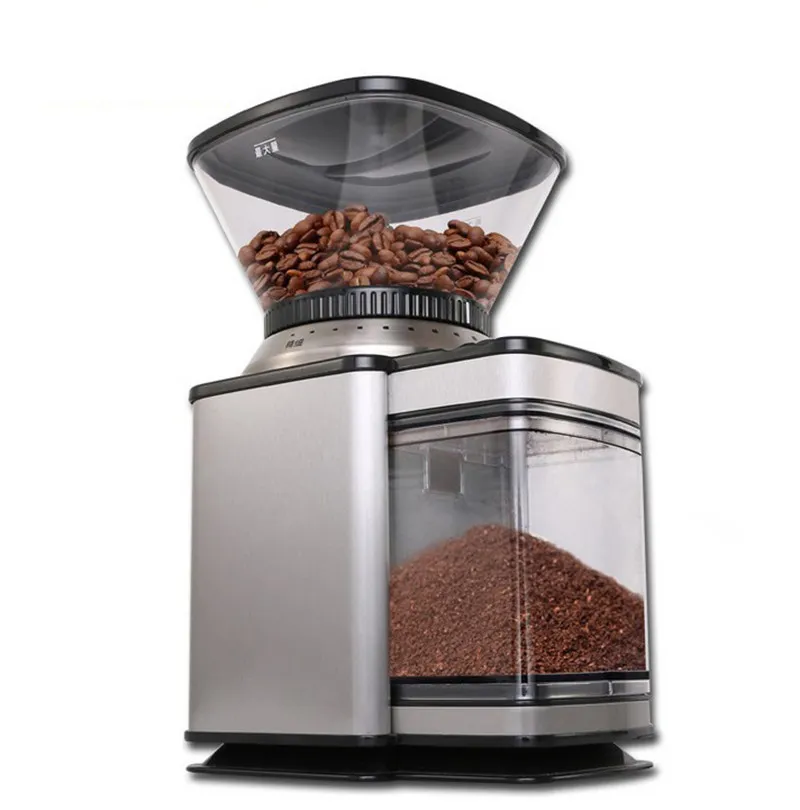 Beijamei Large Capacity Electric Bean Grinders Mill Commercial Home Coffee Bean Grinder Grinding Thickness Adjustable