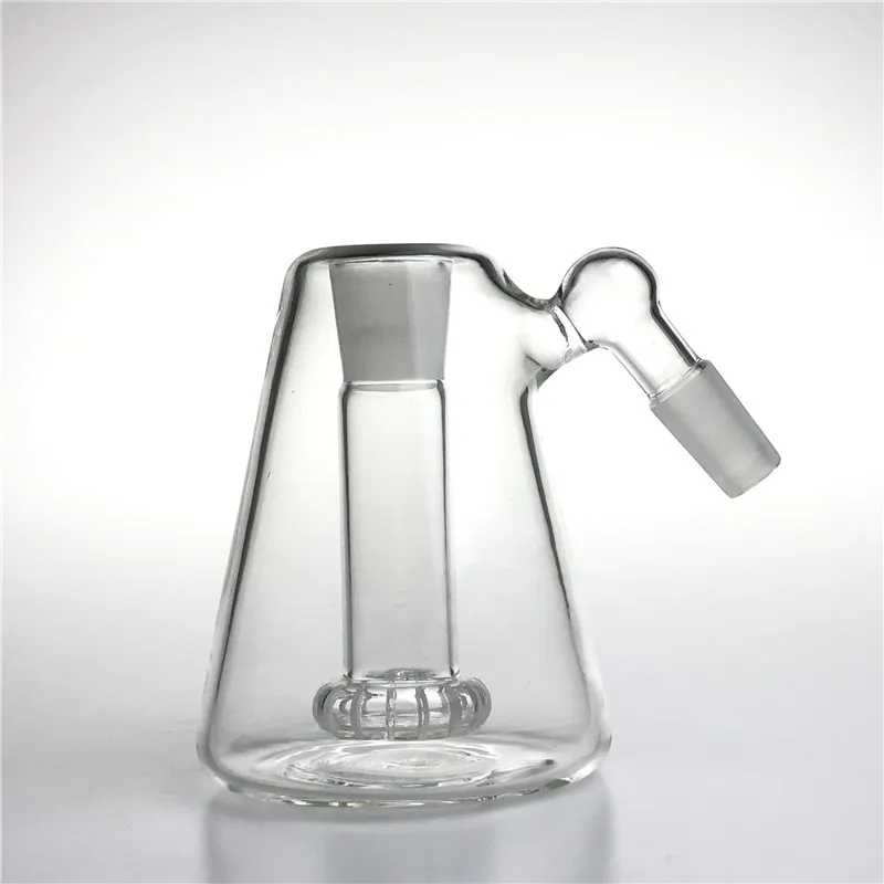 Nuovo 14mm maschio a 18mm femmina Ash Catcher 3,7 pollici narghilè Mini triangolo inebriante vetro acqua Bong Dab Rigs tubi accessori per fumatori fai da te