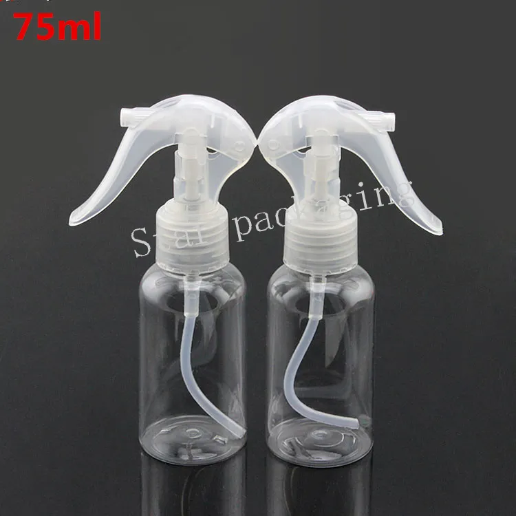 (30 pcs/lot) 75 ML vide transparent pompe de pulvérisation bouteille 75cc déclencheur spray désinfectant bouteille bricolage bouteille en plastique