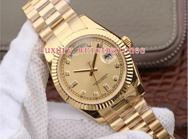 En iyi Saatı EW Fabrika Datejust 279173 31mm 18 K Altın Çelik İsviçre ETA 3235 Hareketi Mekanik Otomatik Bayanlar Bayan Izle Saatler