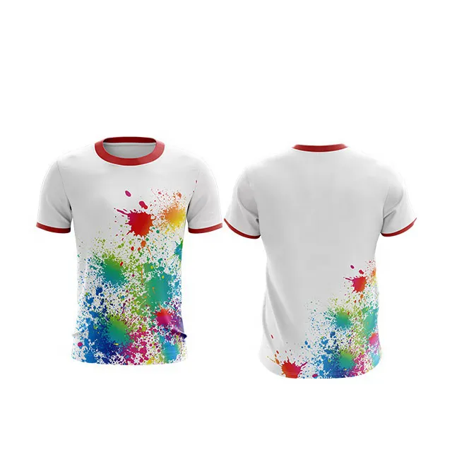 Wholesale Blank Cheap Custom Printing Man T Shirt Badminton Wear