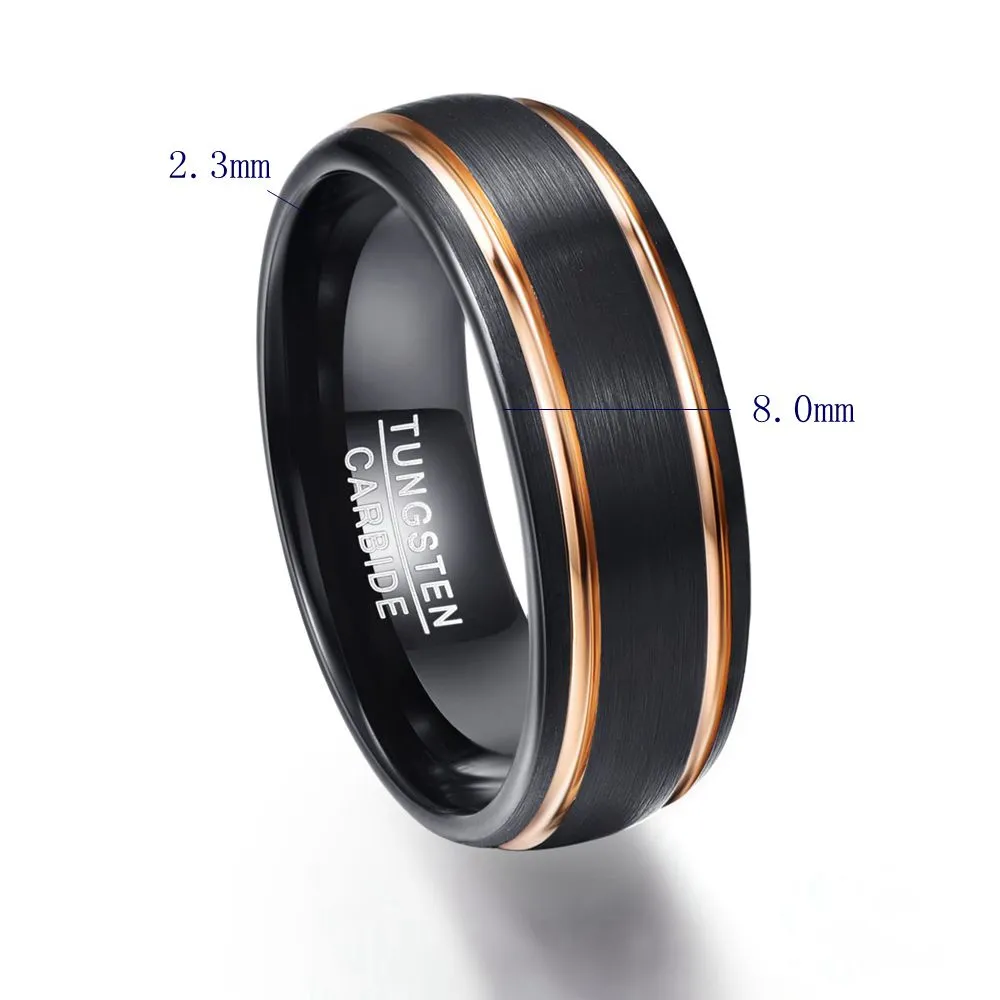 Anello oro rosa discount uomo