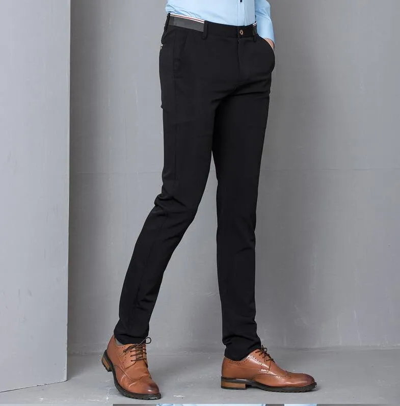 mens skinny dress pants