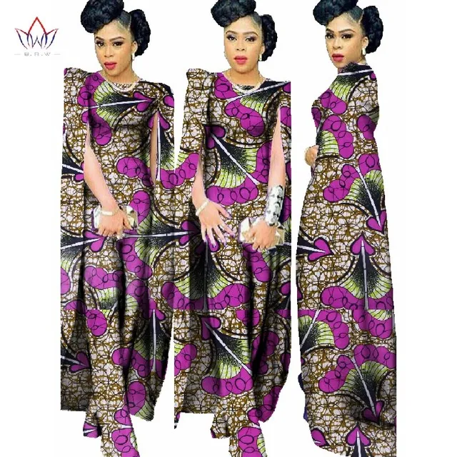 Dresses 2019 Autumn Africa Wax Print Rompers Jumpsuit Bazin African Style Clothing for Women Dashiki Cotton Fitness Jumpsuit WY102