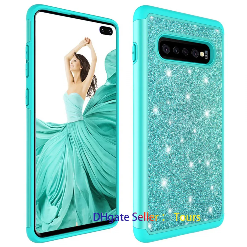 For Samsung Galaxy S10/S10 Plus/S10E Liquid Sparkle Glitter Case Cover