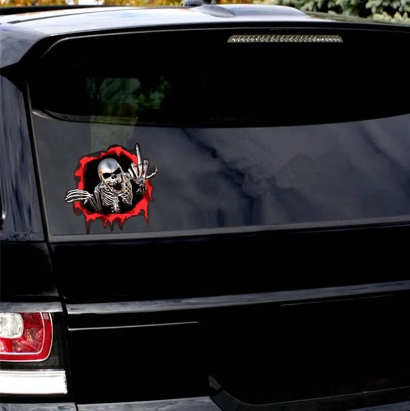 3D Car Stickers Bullet Hole Funny Cool Decals Waterproof Scratch Sticker For Auto Motorcycle Exterior Accessories From Blake Online, $0.3