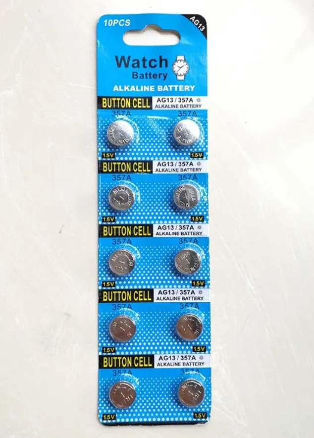 AG10 LR1130 1.5v Alkaline Coin Cell Battery Button Cells 200cards From  Eastred, $100.18
