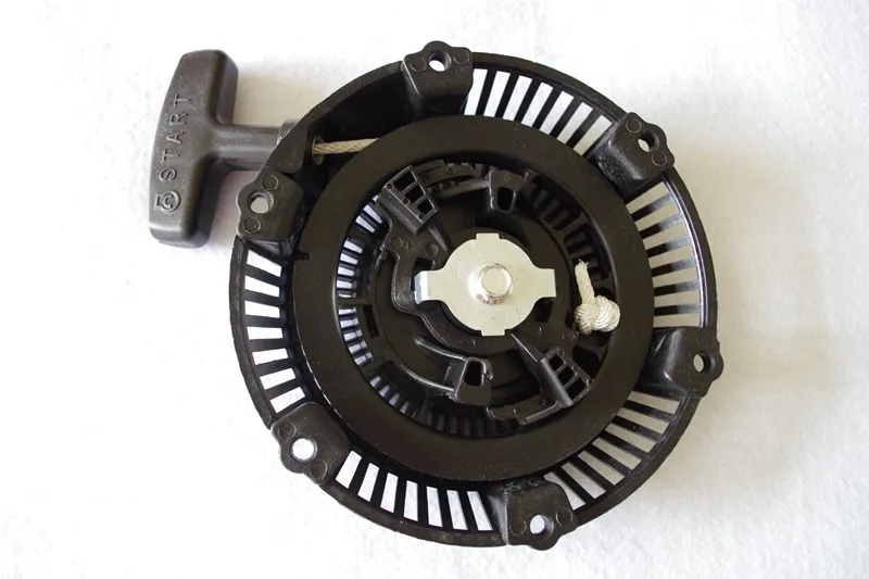 GX100 Recoil Starter Assembly Nylon Ratchet för Honda GX120 152F154F 156F 1KW 1,5W Genertor Pull Start Plastkåpa Metal Pawl