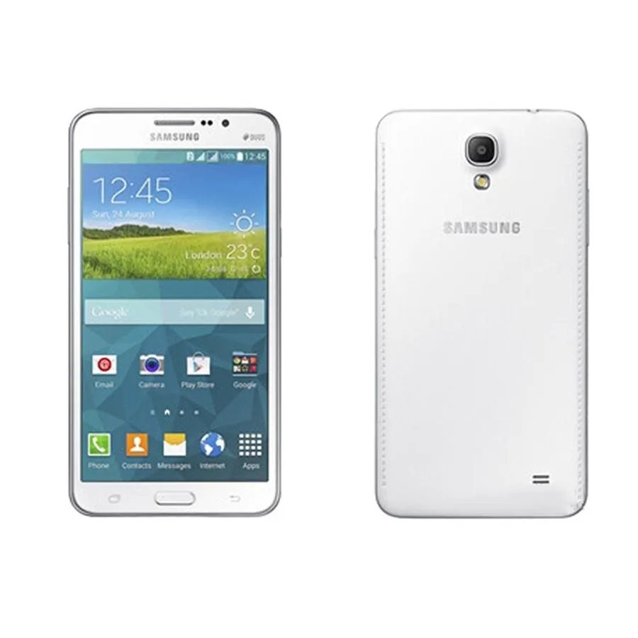 Remodelado Original Samsung Galaxy Mega2 G7508Q 2 GBRam 8 GBRom QuadCore Dual Sim 4G LTE 13MP 6 polegadas Android 4.4 2800 mah Selado Caixa Opcional