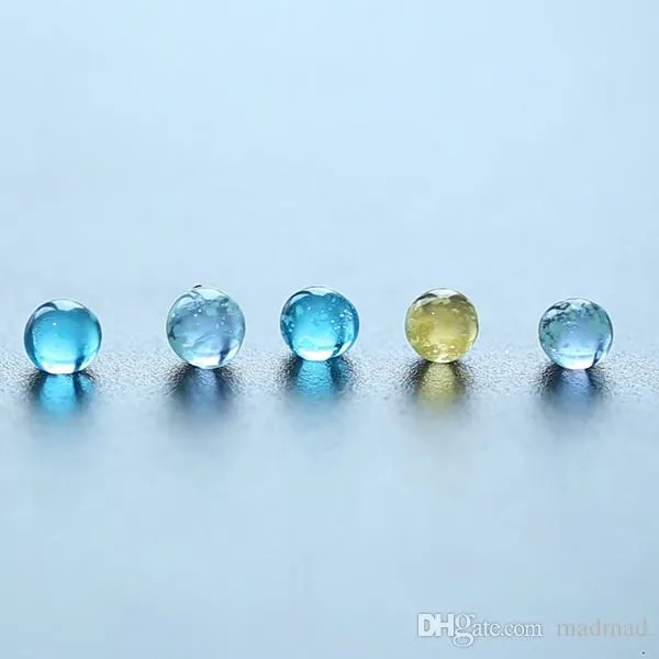 Nouveau 6mm Quartz Terp Dab Perles Lumineuses Insérer Perle De Quartz Clair Pour Quartz Banger Nails Verre Bongs Dab Rigs