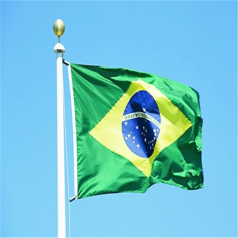 Бразильский флаг 150x90 см. Флаг флагов национальные флаги национальные флаги в помещении/открытый флаг Brasil Flag Banner
