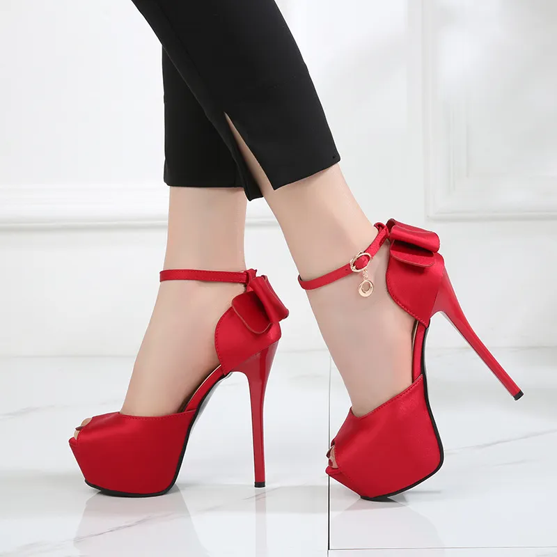 Sandalias boca de pez con plataforma cheap