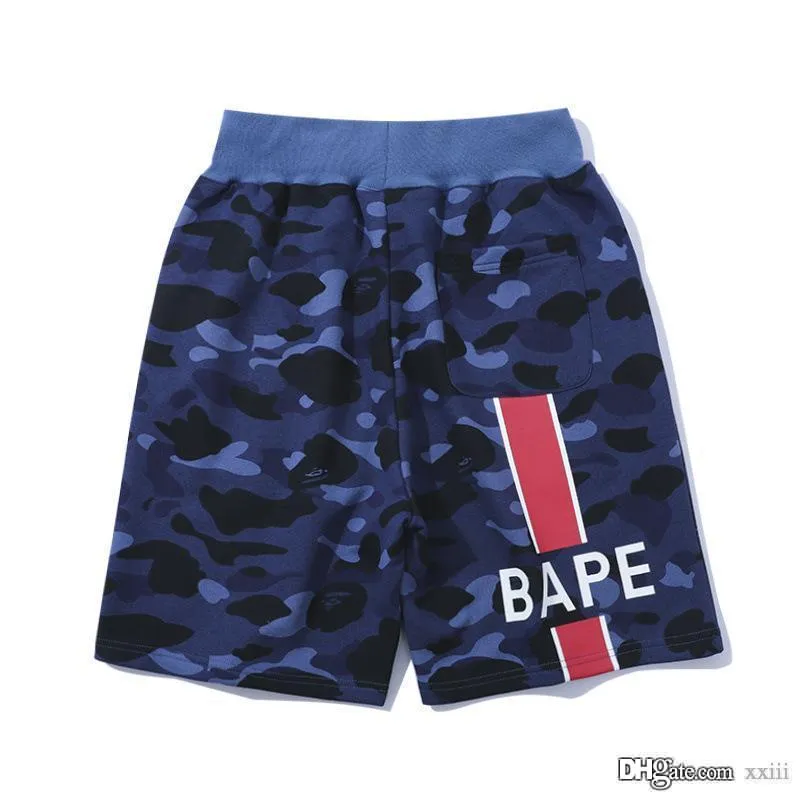 19SS sommer neuen stil baumwolle große größe lose fünf hosen hosen blau gemeinsamen namen zusammenarbeit modelle jugend mode shorts