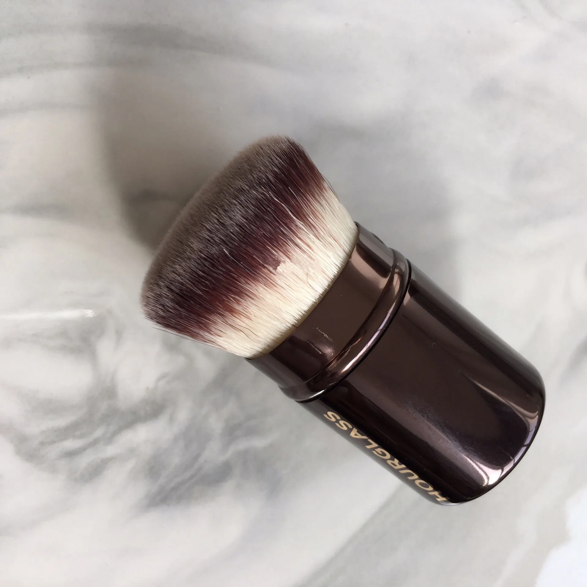 Sgabello Vintage A Clessidra Con Seduta In Ecopelle Nera | Grand Vintage - Foto 2