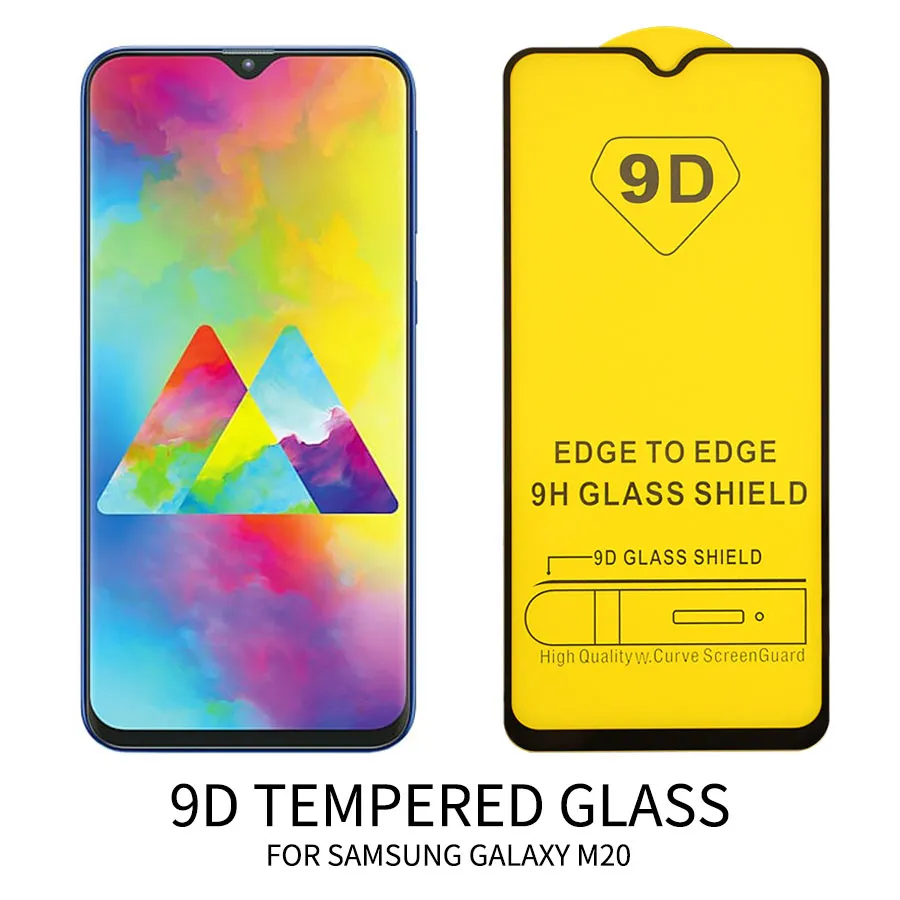 Full Cover Screen Protector Tempered Glass för iPhone 14 Plus 13 12 Mini SE 11 Pro Max XR XS X Samsung Huawei Xiaomi No Package1776154