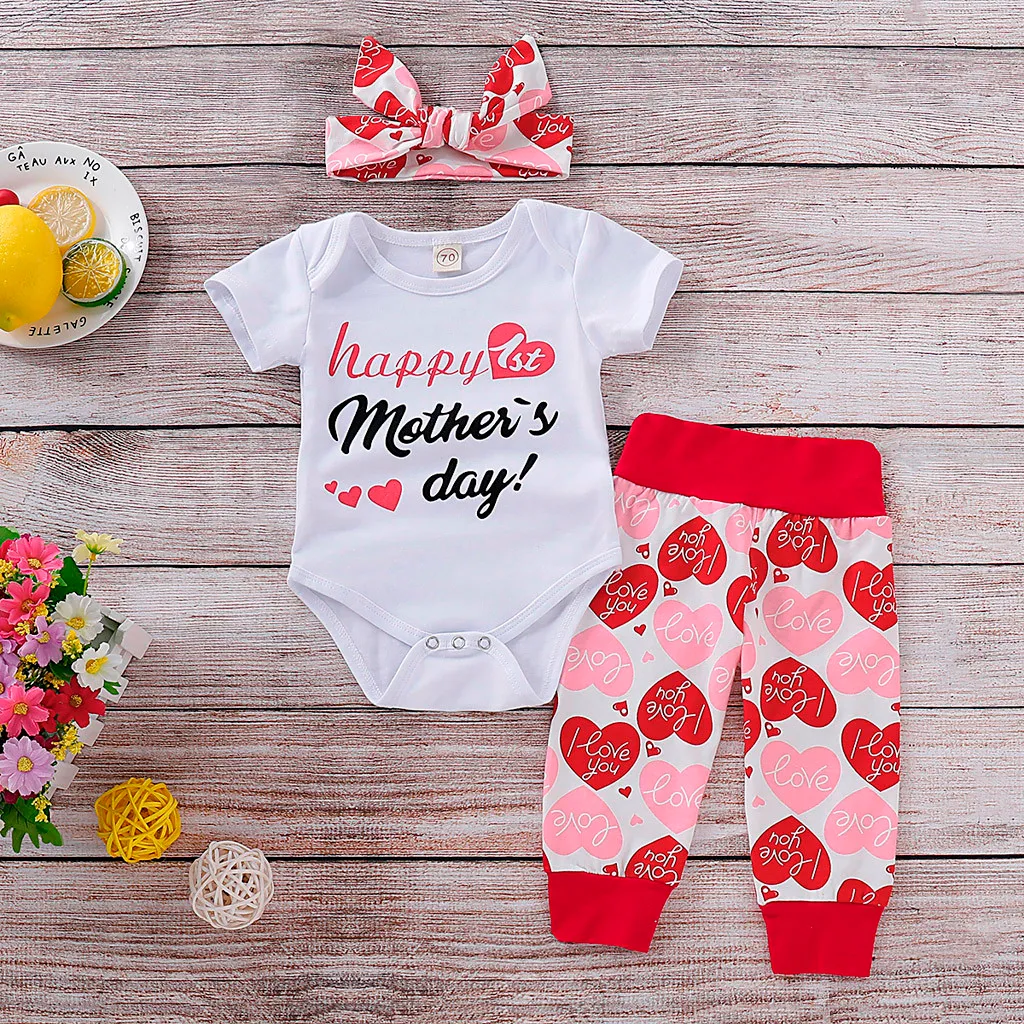 Mother's day outfit for baby girl on sale