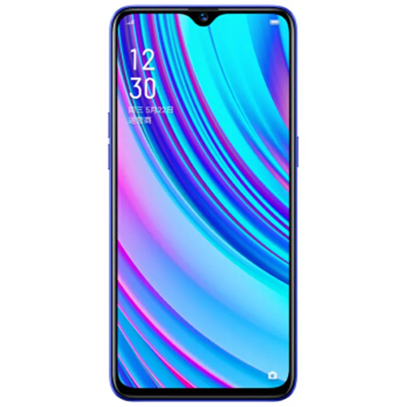 オリジナルのOppo Realme X Lite 4G LTE携帯電話4GB RAM 64GB ROM Snapdragon 710 Octa Core 6.3 "全画面25.0mp指紋ID携帯電話