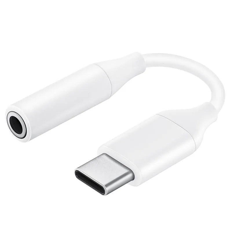 USB-C 3.1 アダプタタイプ 3.5 ミリメートルオーディオジャックアダプタケーブル三星銀河注 10 20 S20 USB C オス Aux メス