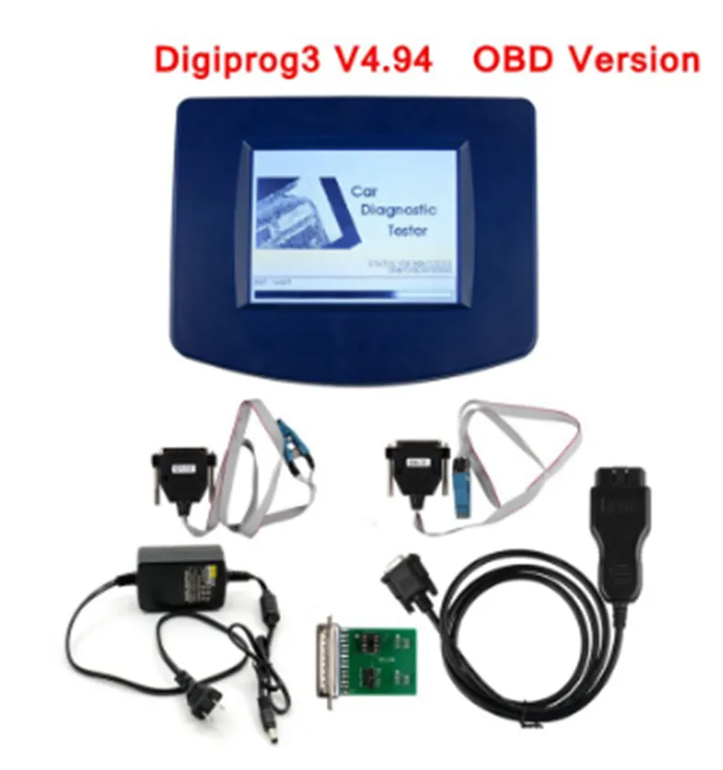 Высокое качество DigiPROG 3 V4.94 Одометр программист Digiprog III OBD кабель с ST01 ST04 DigiPROG3 OBD версия