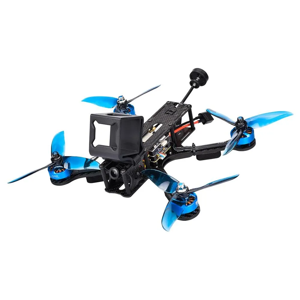 Humquad HX220 220 mm 2-5s FPV Racing Dron F4 V3 FC 4IN1 30A BLHELI_S ESC W/600MW VTX 800TVL CAM BNF - FRSKY FCC Odbiornik