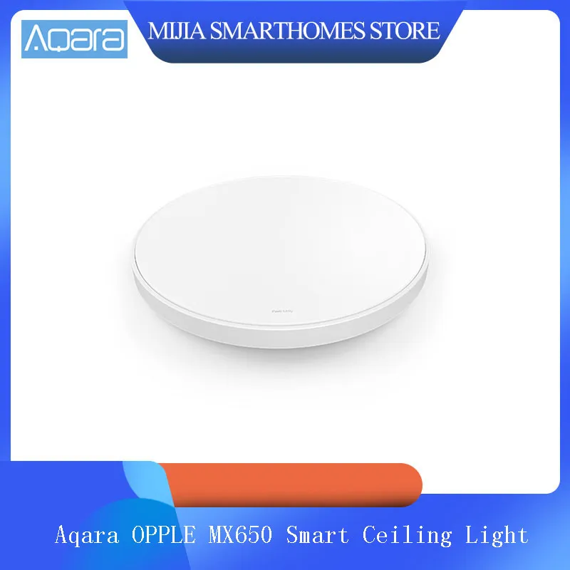 Luz Aqara OPPLE MX650 inteligente techo APP control por voz del color ajustable de temperatura del LED de la l mpara de soporte de Apple Homekit