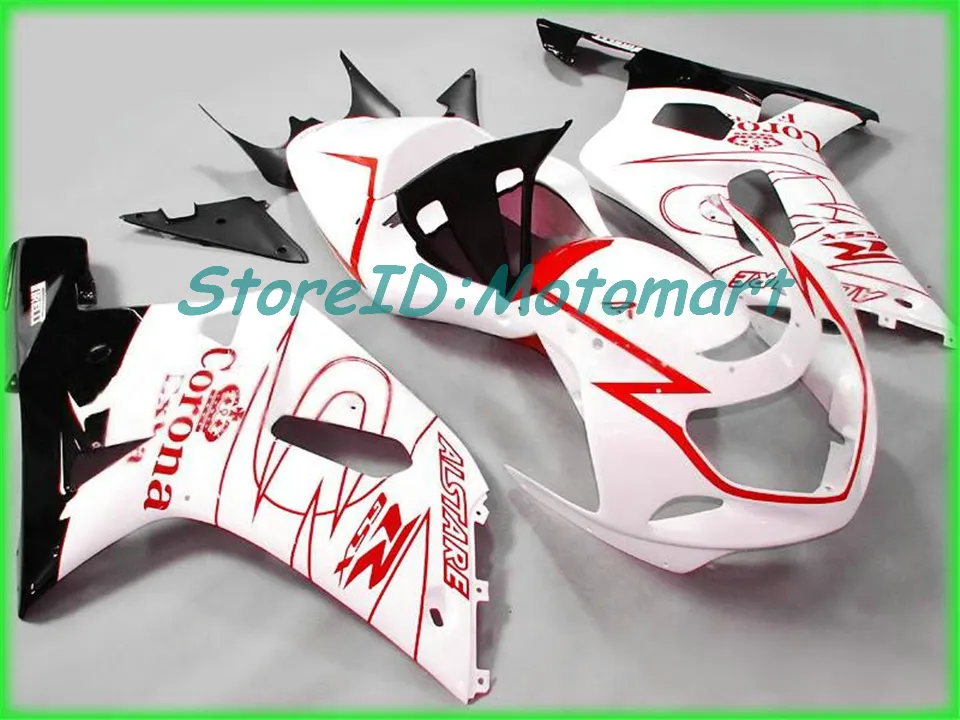 Kit de carenagem para SUZUKI GSXR600 750 GSXR 600 GSXR 750 K1 01 02 03 2001 2002 2003 Carenagens SX28