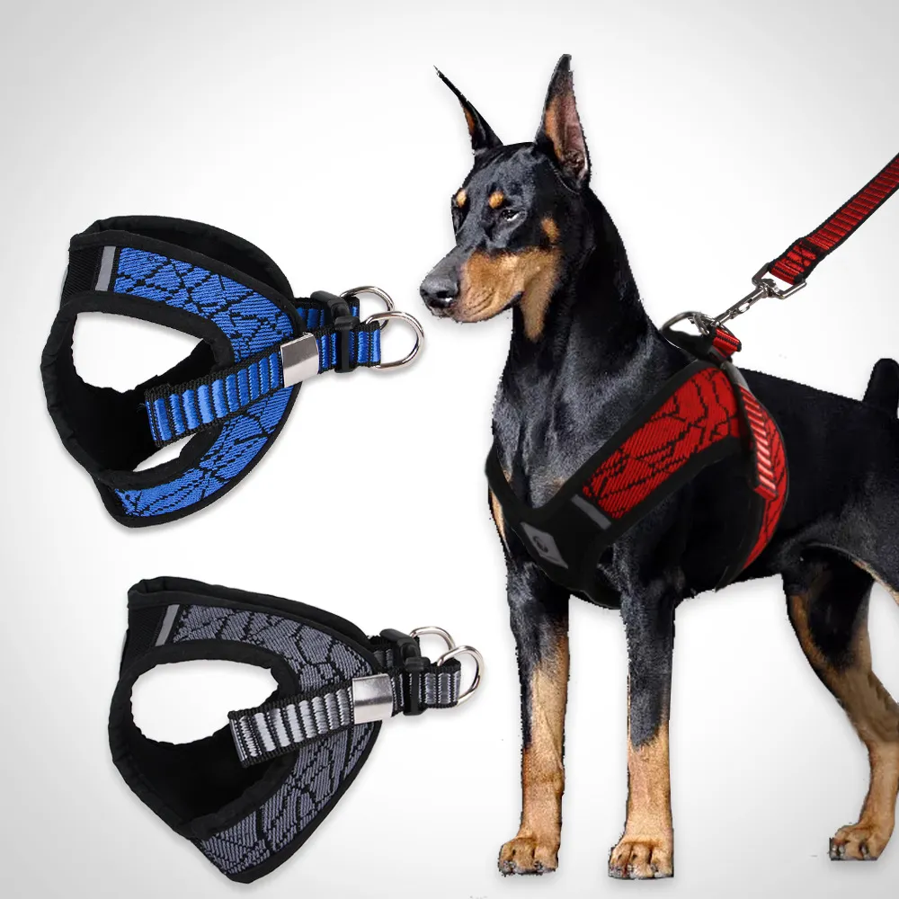 Pet Dog Chest Back Traction Rope Creative Harnesses New Small And