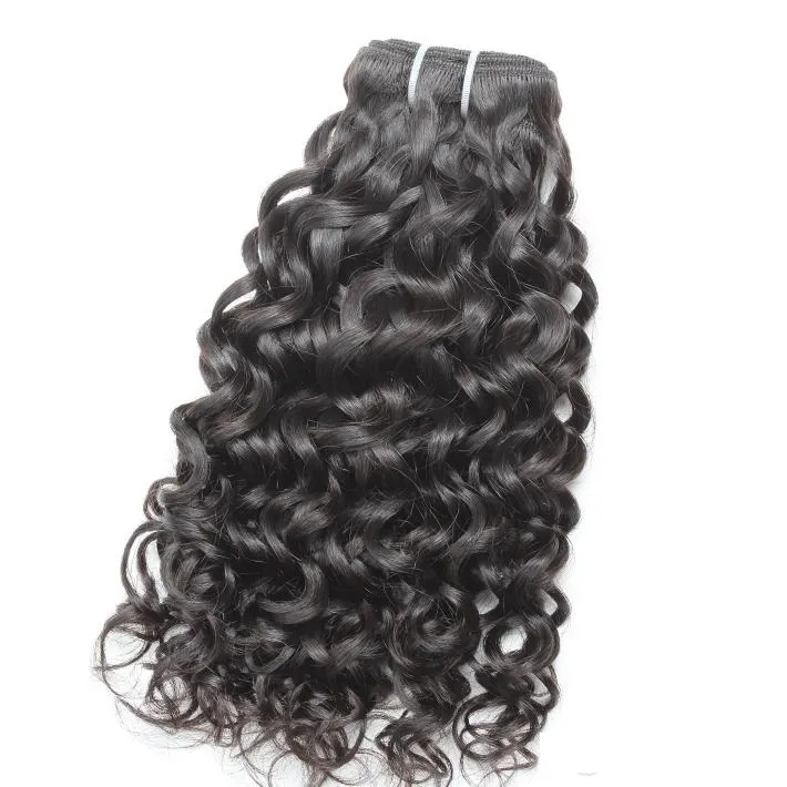 greatremy 834 pouces au détail 1 pc faisceaux de cheveux humains brésiliens vierges cheveux tisse vague d'eau grande extension de cheveux bouclés trame teintable noir naturel