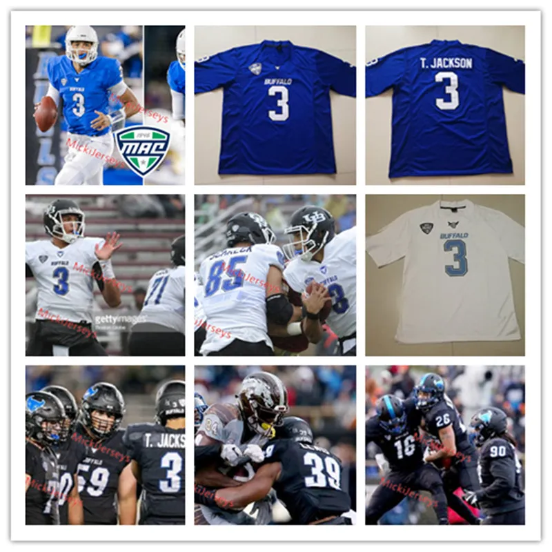 Custom Buffalo Bulls Football Jersey Anthony Johnson Tyree Jackson