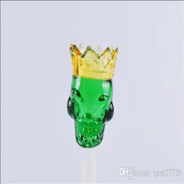 Crown Bubble Head, Wholesale Glass Bongs Oil Burner Glass Pipes Water Pipes Glass Pipe Oil