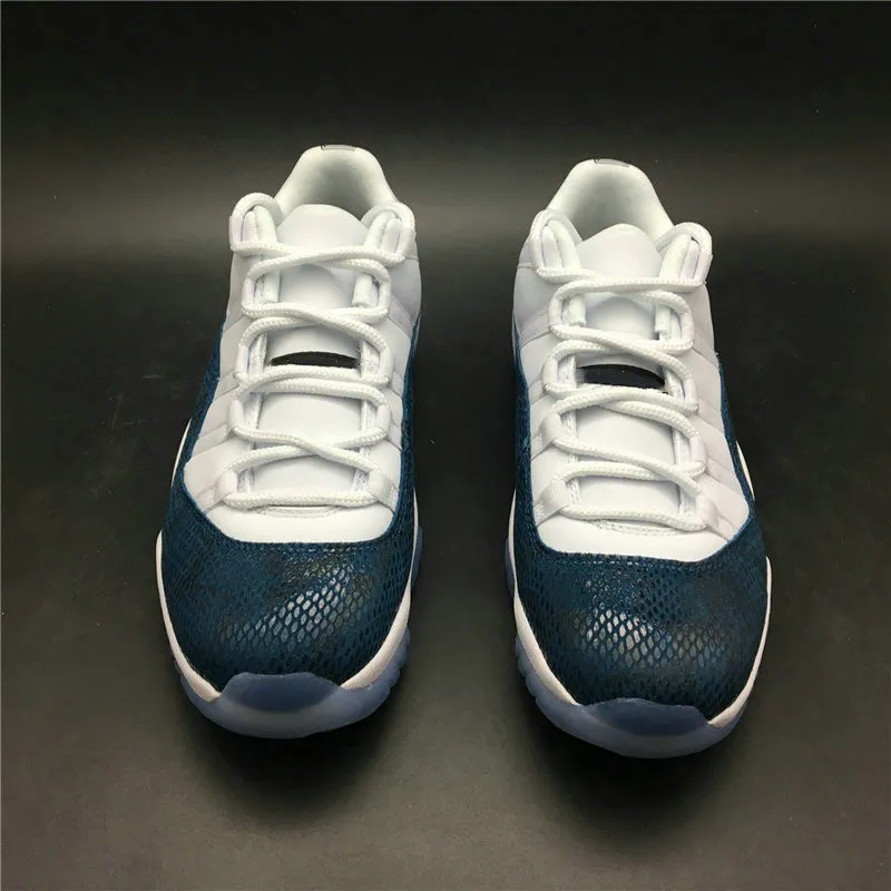 Blue snakeskin 11s clearance 2019
